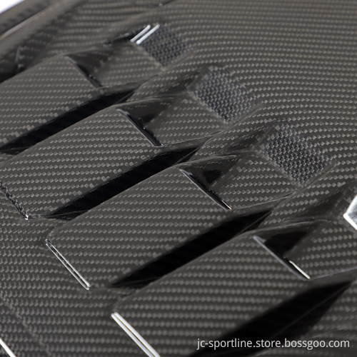 Dry Carbon Fiber Front Engine Hood Cover for VW Golf MK8 GTI 2021-2023